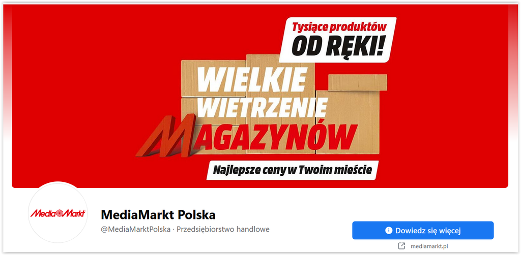 Aktualne wymiary grafik na Facebooku
