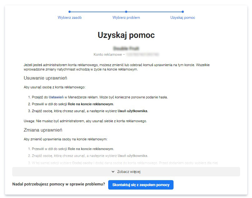 uzyskaj pomoc